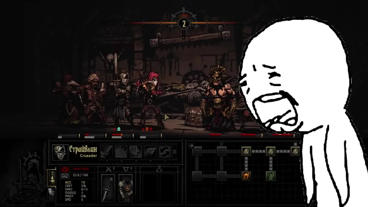 Кратко о Darkest Dungeon