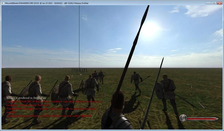 Скриншоты раннего билда Mount & Blade 2: Bannerlord