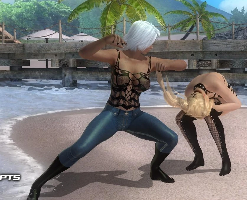 Dead or Alive 5: Last Round "New 4 skinny suits for girls"