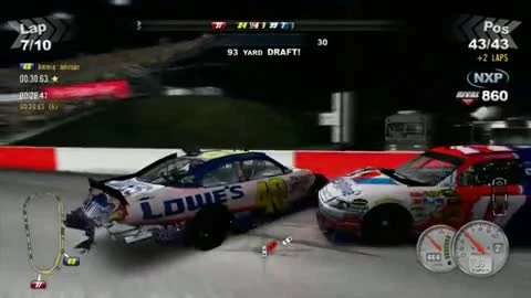 NASCAR The Game 2011 "Дневник разработчиков: повреждения"