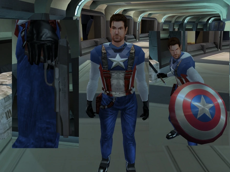 Star Wars: Knights of the Old Republic "Captain America Full set/ Капитан Америка (все предметы)"