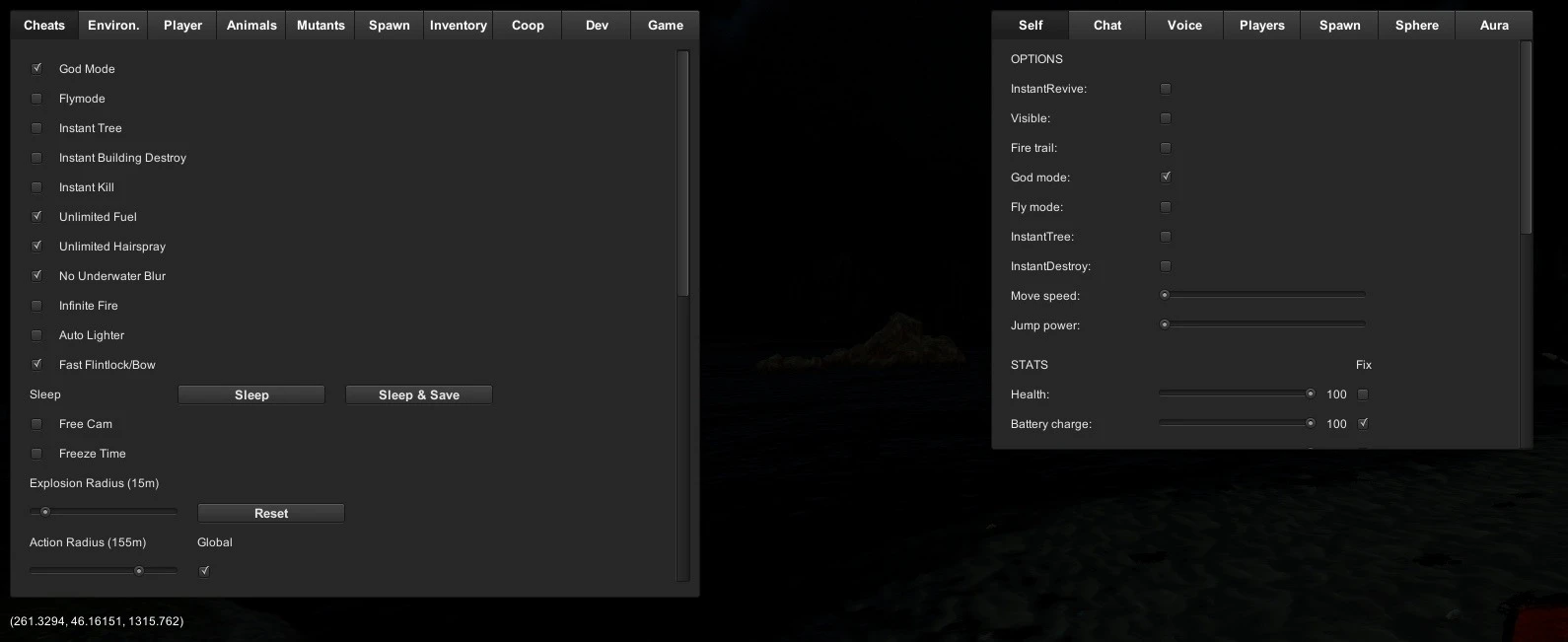 The Forest: Чит-Мод/Cheat-Mode (Griefing Mod)