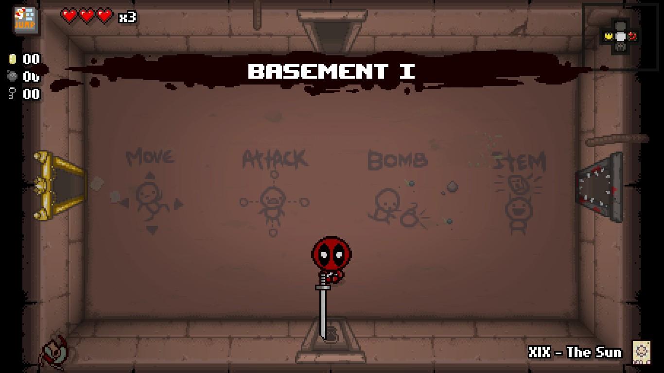Binding of isaac "The binding of deadpool"
