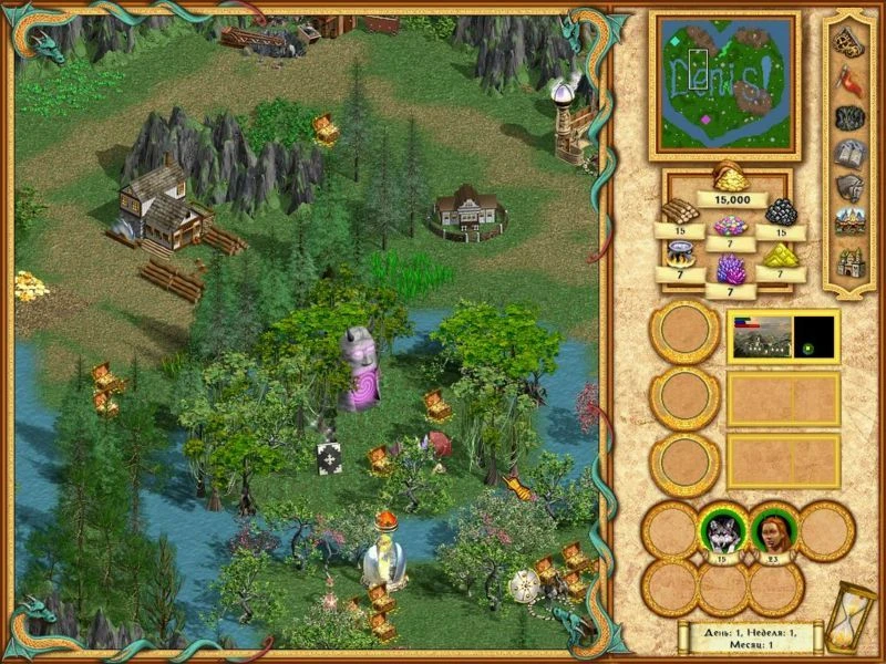 Heroes of Might and Magic 4 "Сценарий - Love Conquest"
