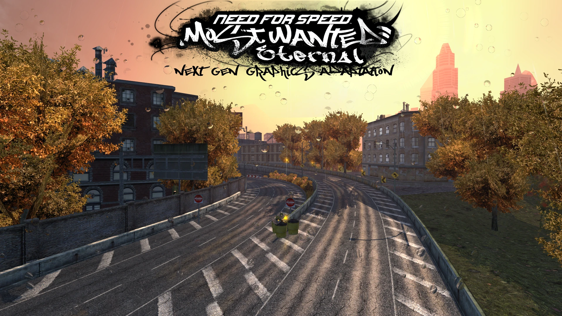 Need for Speed: Most Wanted "Адаптированные Enernal текстуры без подзагрузок" {Strel1tzia}