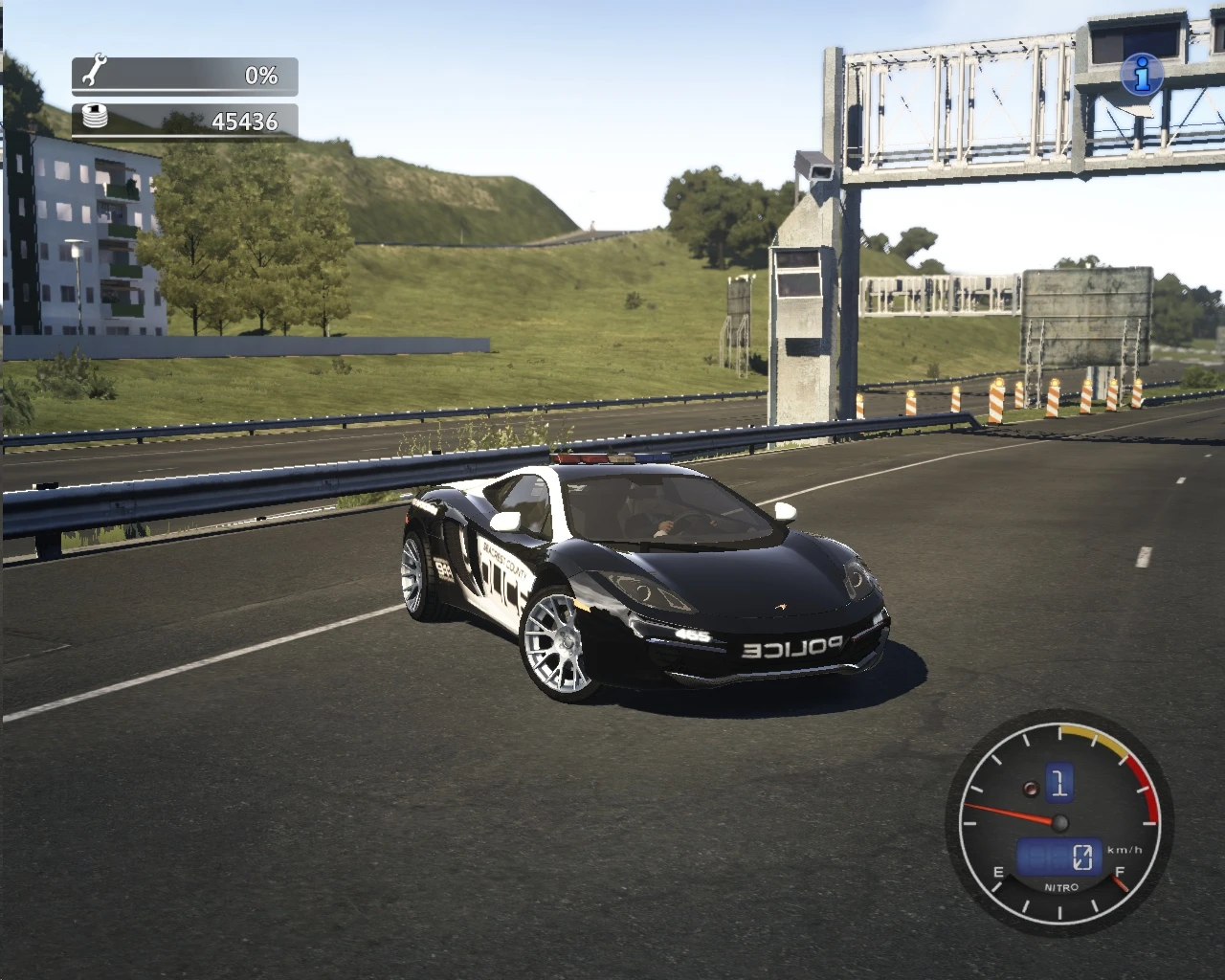 Crash Time 4 "[DS] McLaren MP4-12C Police "