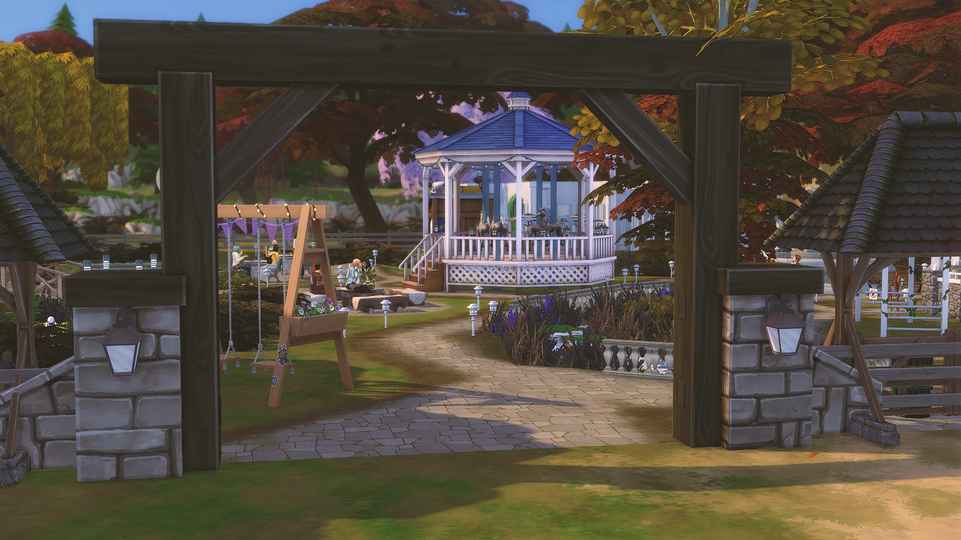 The Sims 4 "Парк Виллоу Крик"