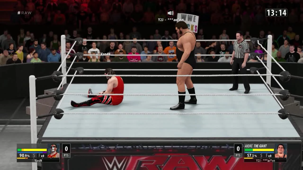 WWE 2K16 Россия VS Украина - IRON MAN Match