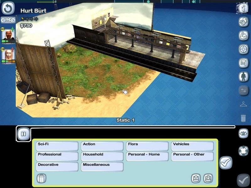 The Movies "Декорация - Subway Station"