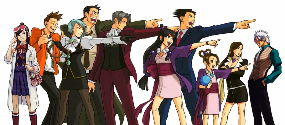 Скриншоты с Миа Фэй и Майя Фэй из HD-версии Phoenix Wright: Ace Attorney Trilogy