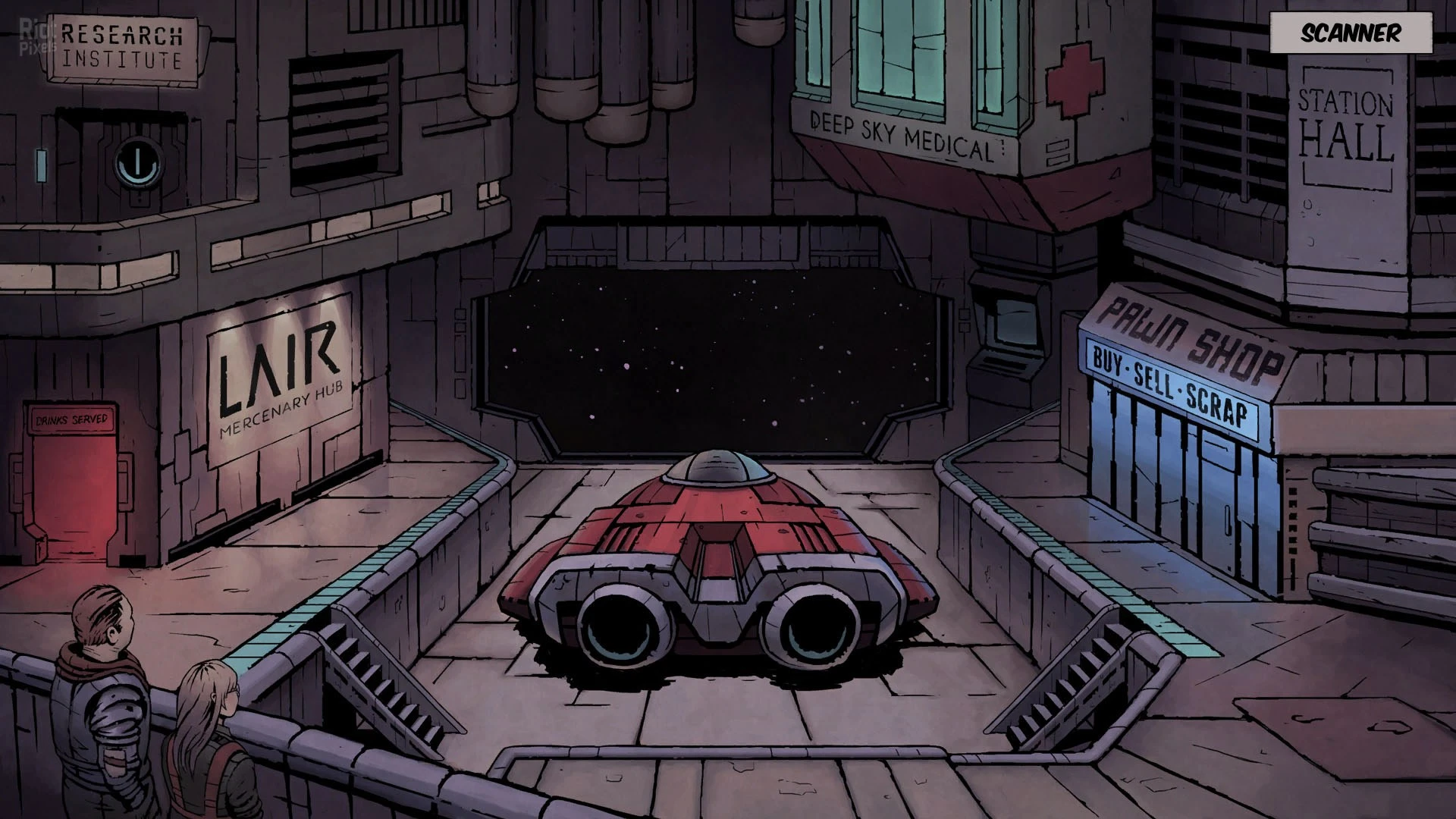 Deep Sky Derelicts, напоминающая Darkest Dungeon в космосе, появится в "раннем доступе" в ноябре