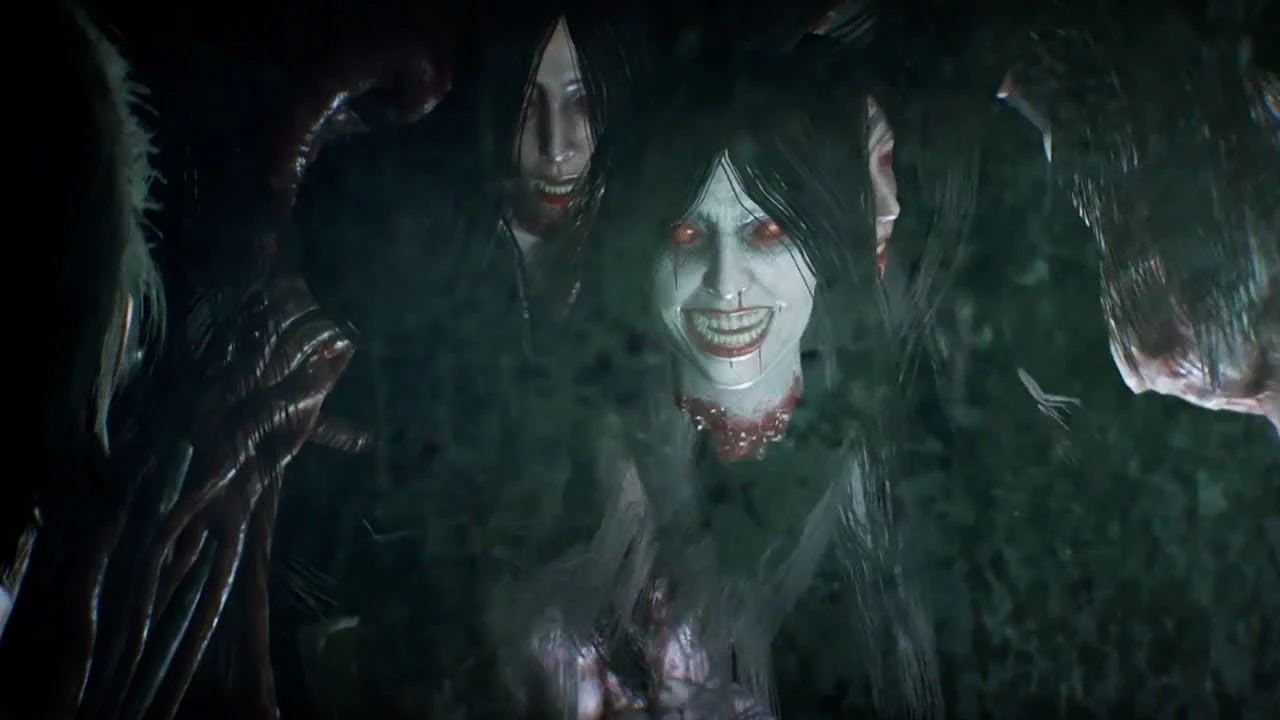 Трехглавый монстр в геймплейном ролике The Evil Within 2