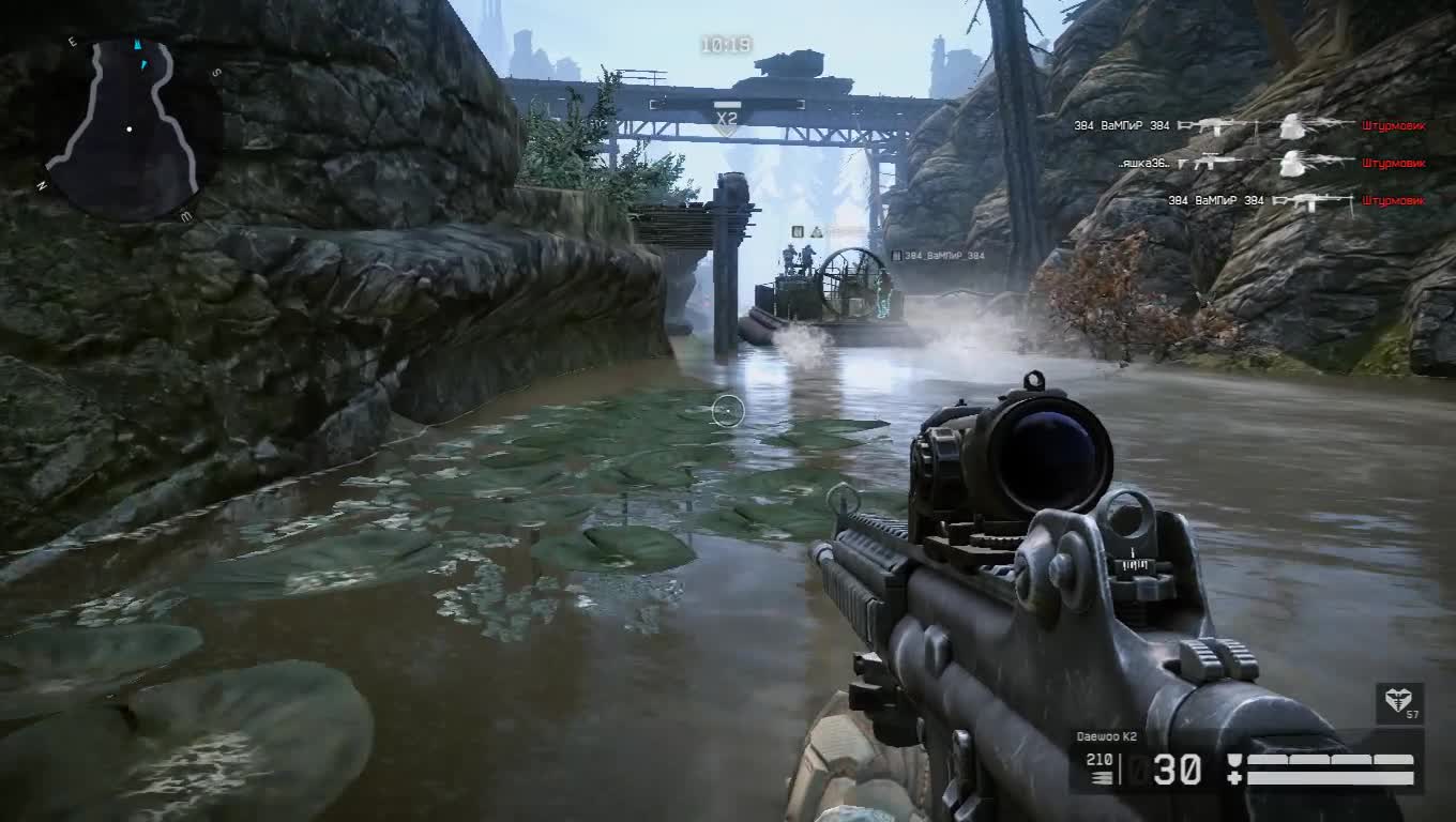 В Warface теперь можно плавать