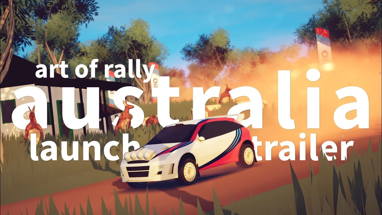 Для игры Art of Rally вышло дополнение Australia