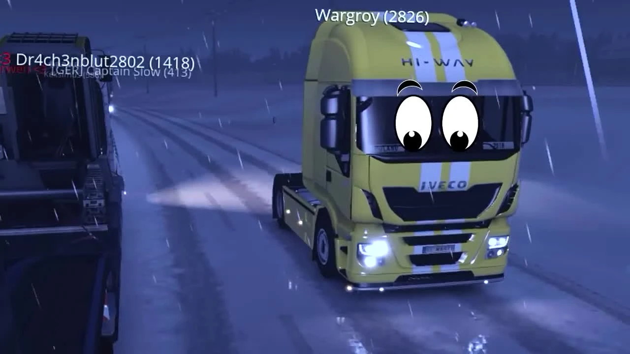 ETS 2 "Смешные моменты"
