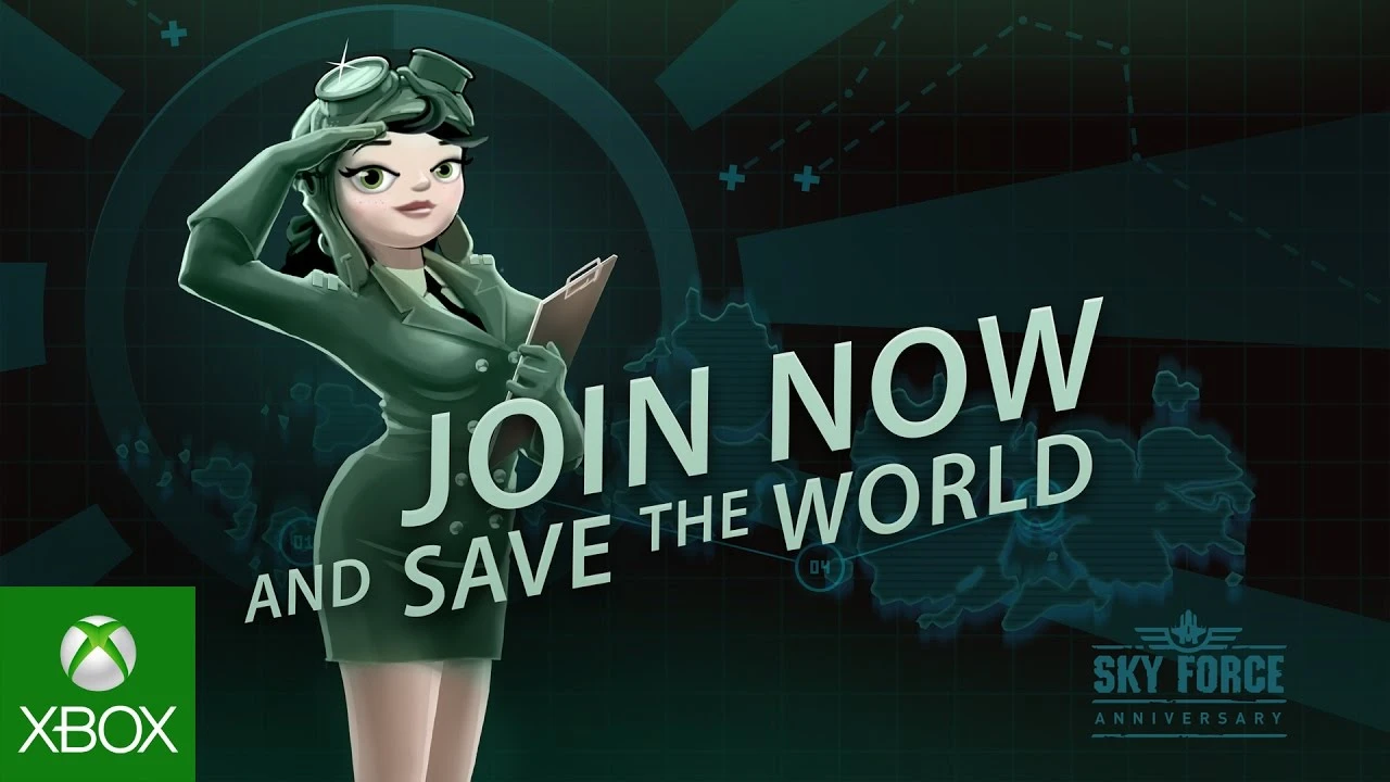 На Xbox One вышла игра Sky Force Anniversary