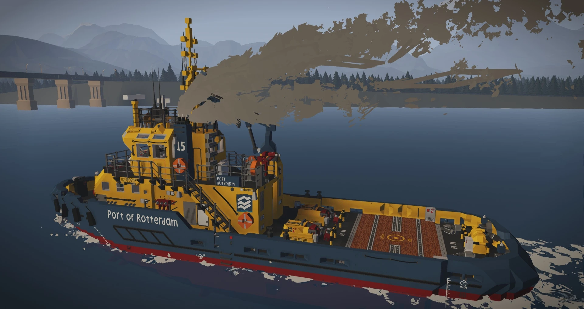 Stormworks: Build and Rescue "Судно реагирования на инциденты RPA-15"