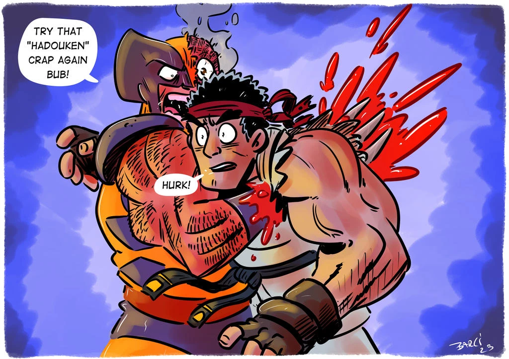 Суровая реальность Street Fighter