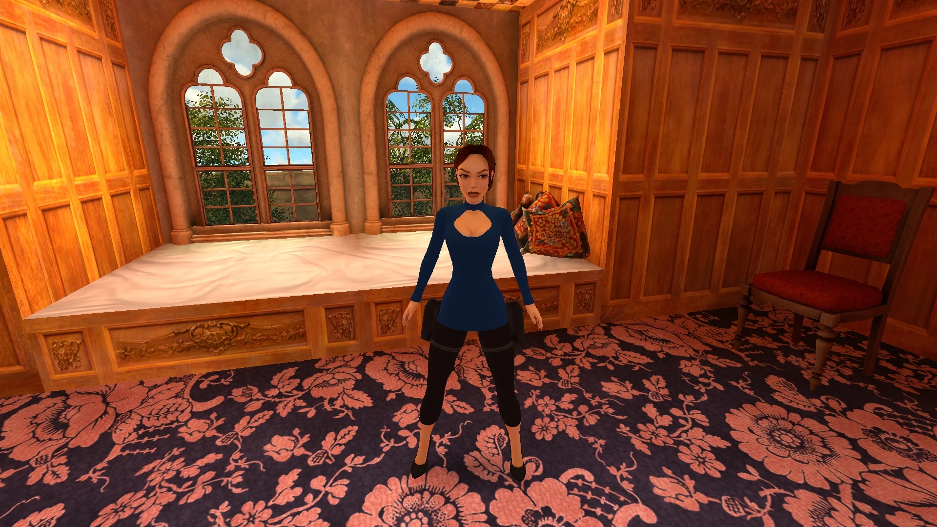 Tomb Raider 1-2-3 Remastered "Красное и синие платье"