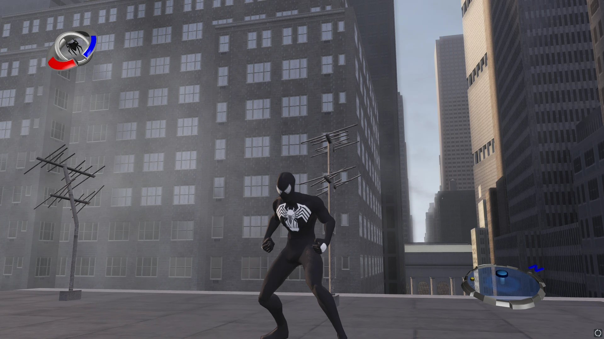 Spider-Man 3: The Game "Классический черный костюм"