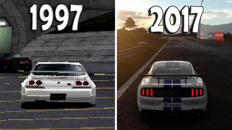 Эволюция Gran Turismo 1997-2017