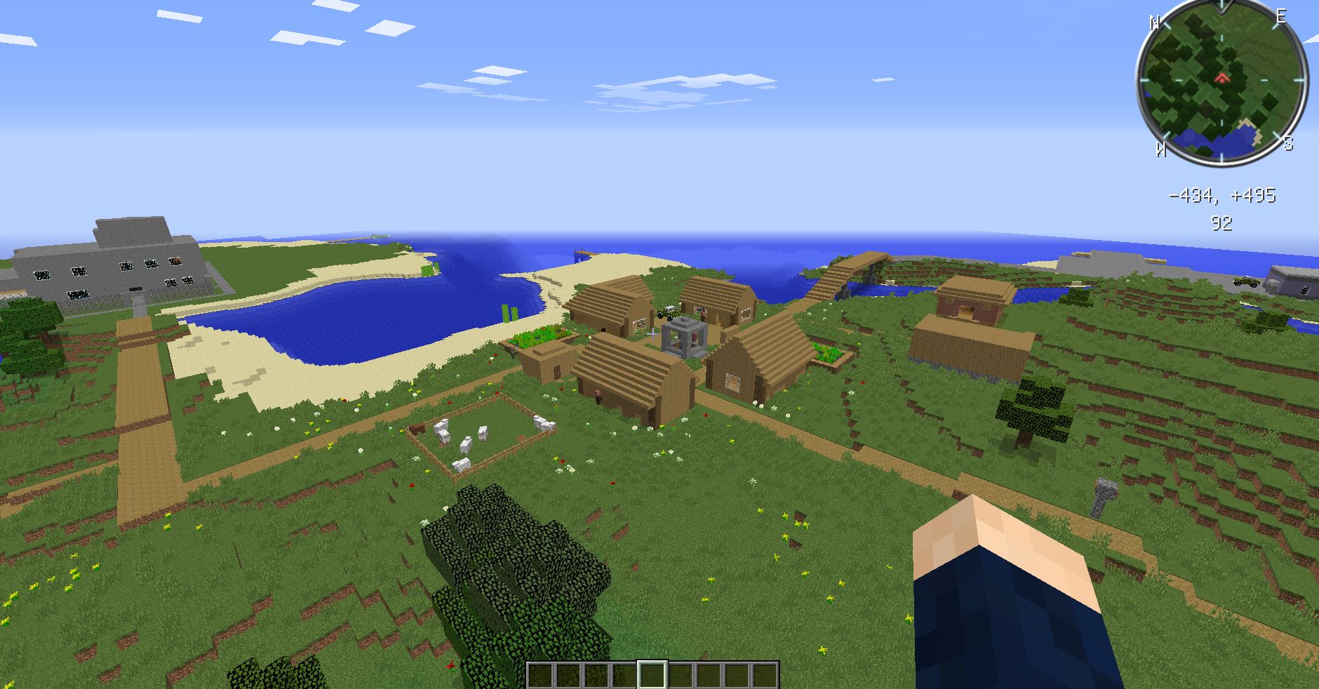 Minecraft "Карта для игры с друзьям" [1.12.2]