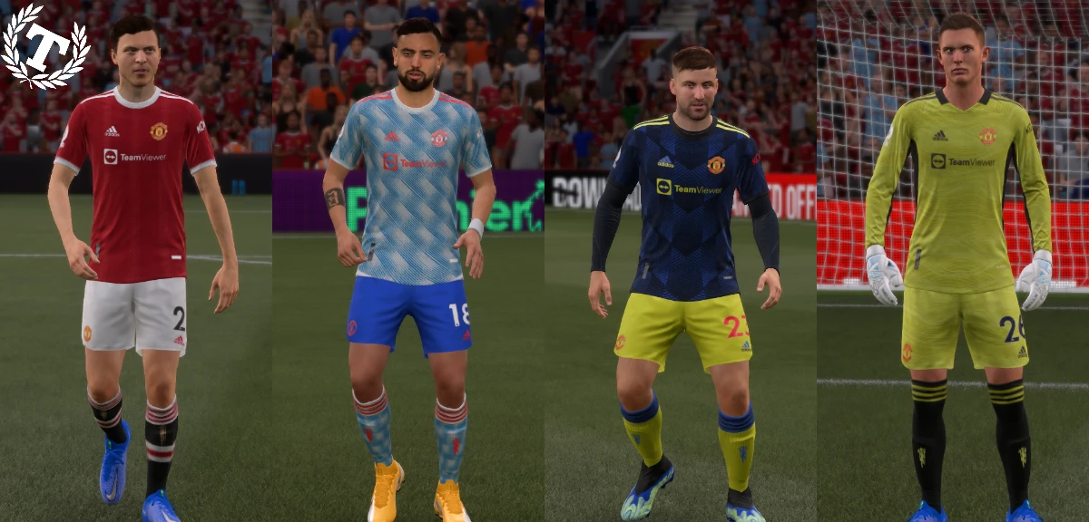 FIFA 21 "Комплект форм Манчестер Юнайтед на сезон 21-22"