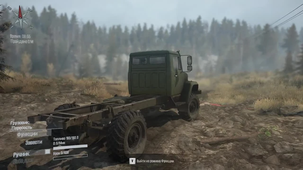 Spintires: MudRunner - Газ-3308 "Садко" [v.1.0]