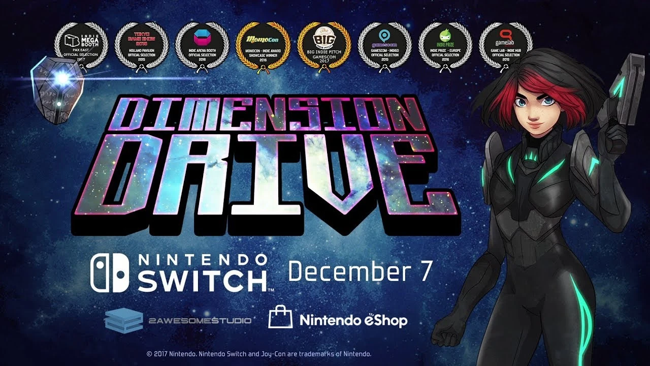 Dimension Drive получила релизный трейлер и точную дату выхода для Nintendo Switch и PC