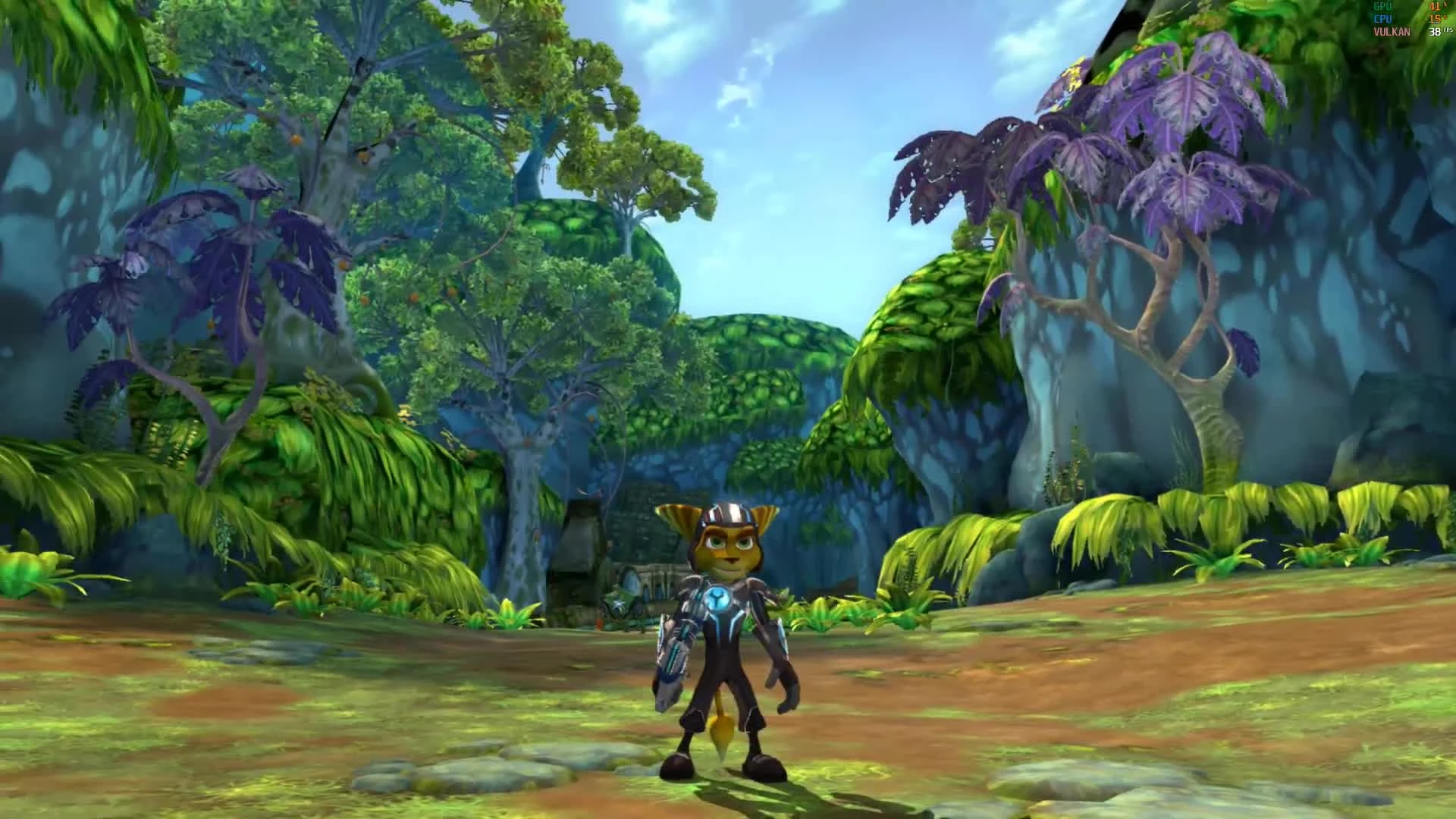 Ratchet & Clank Future: A Crack in Time - пример работы на эмуляторе PS3