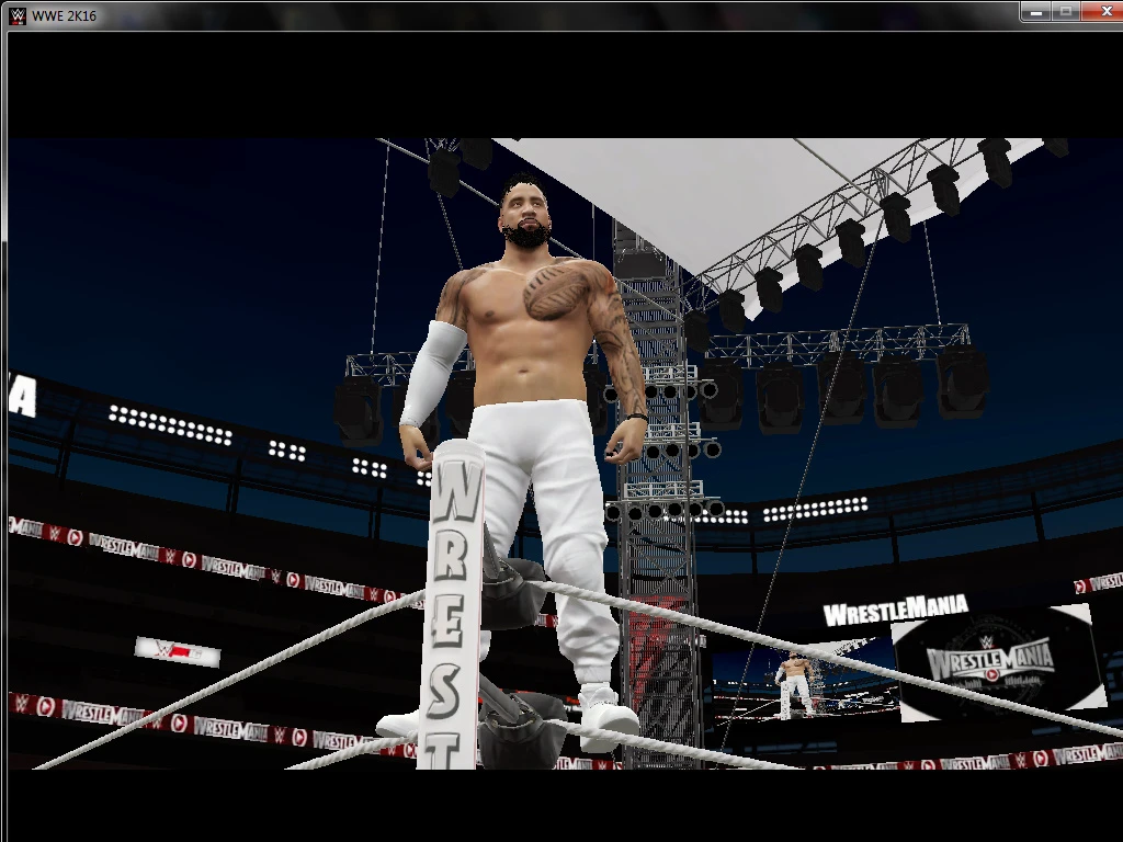 WWE 2K16 "Аттирка Jey Uso Hell In A Cell'20"