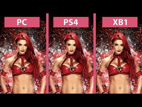 Графика в WWE 2K16 - PC vs. PS4 vs. Xbox One