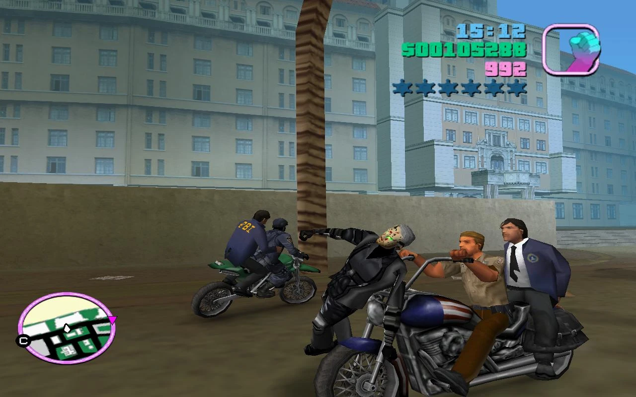 Grand Theft Auto: Vice City "Патрульные службы, случайные деньги 4.0"