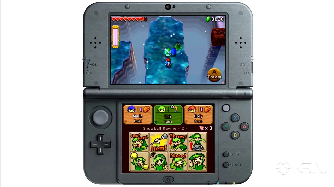 Zelda: Tri Force Heroes "Игровой процесс"