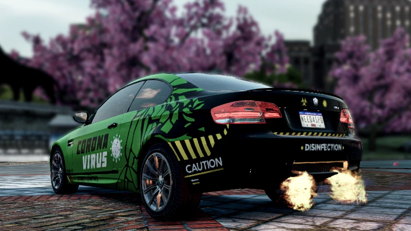 NFS Most Wanted 2012 "Винил Анти-Коронавирус OST Bulkin на BMW M3 Coupe"