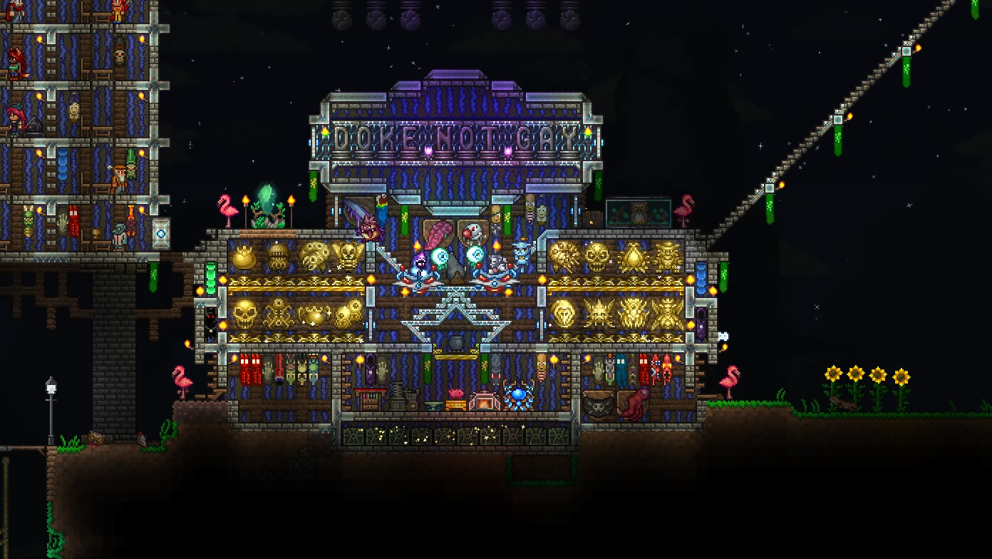 Terraria " Master Mod. Пройденный Мастер Мод со всеми реликвиями"