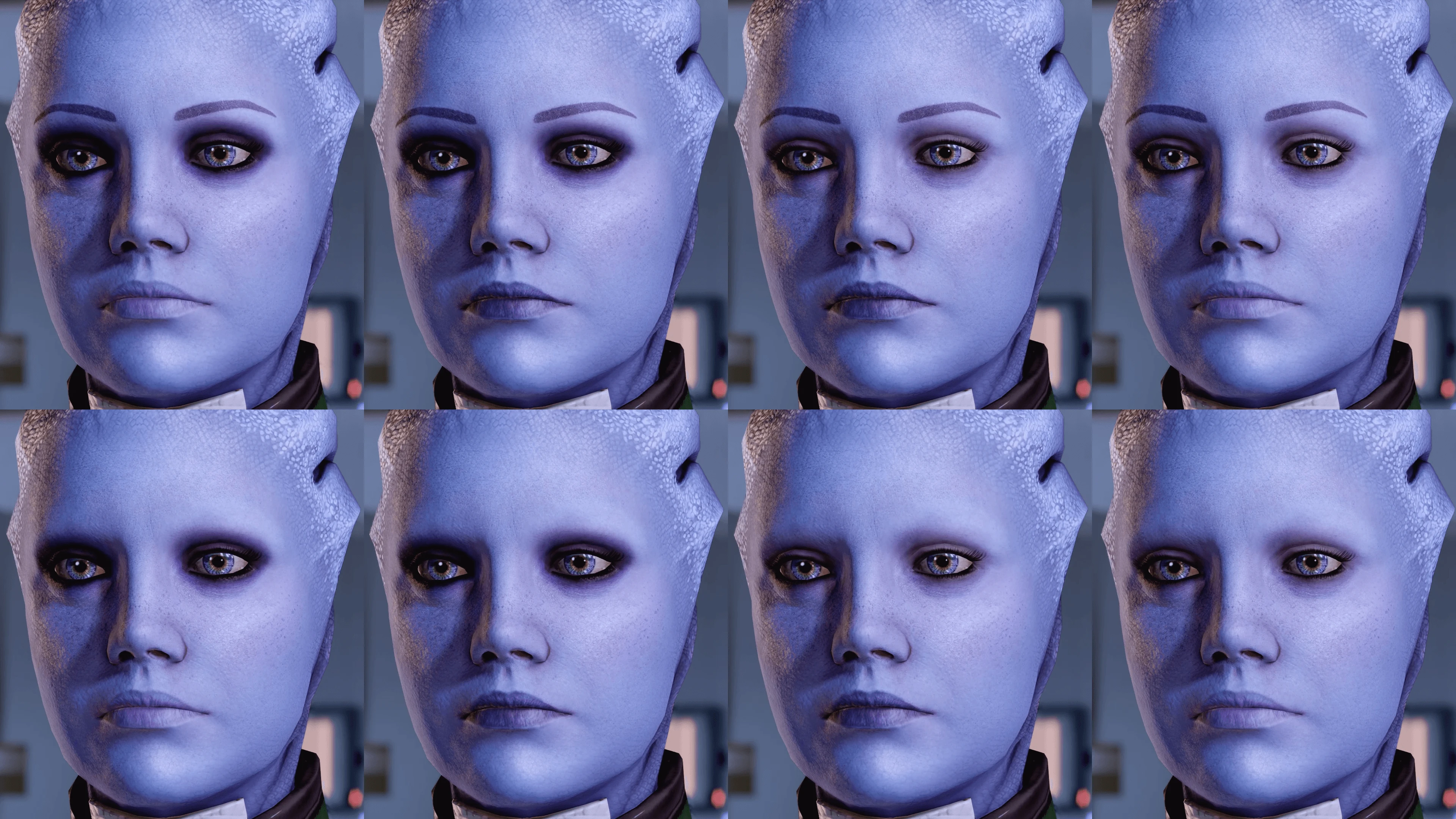 Mass Effect Legendary Edition "Ретекстур лица Лиары"