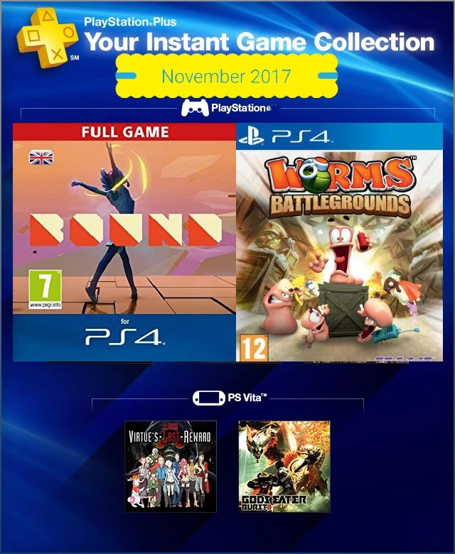 Ноябрь в PS Plus