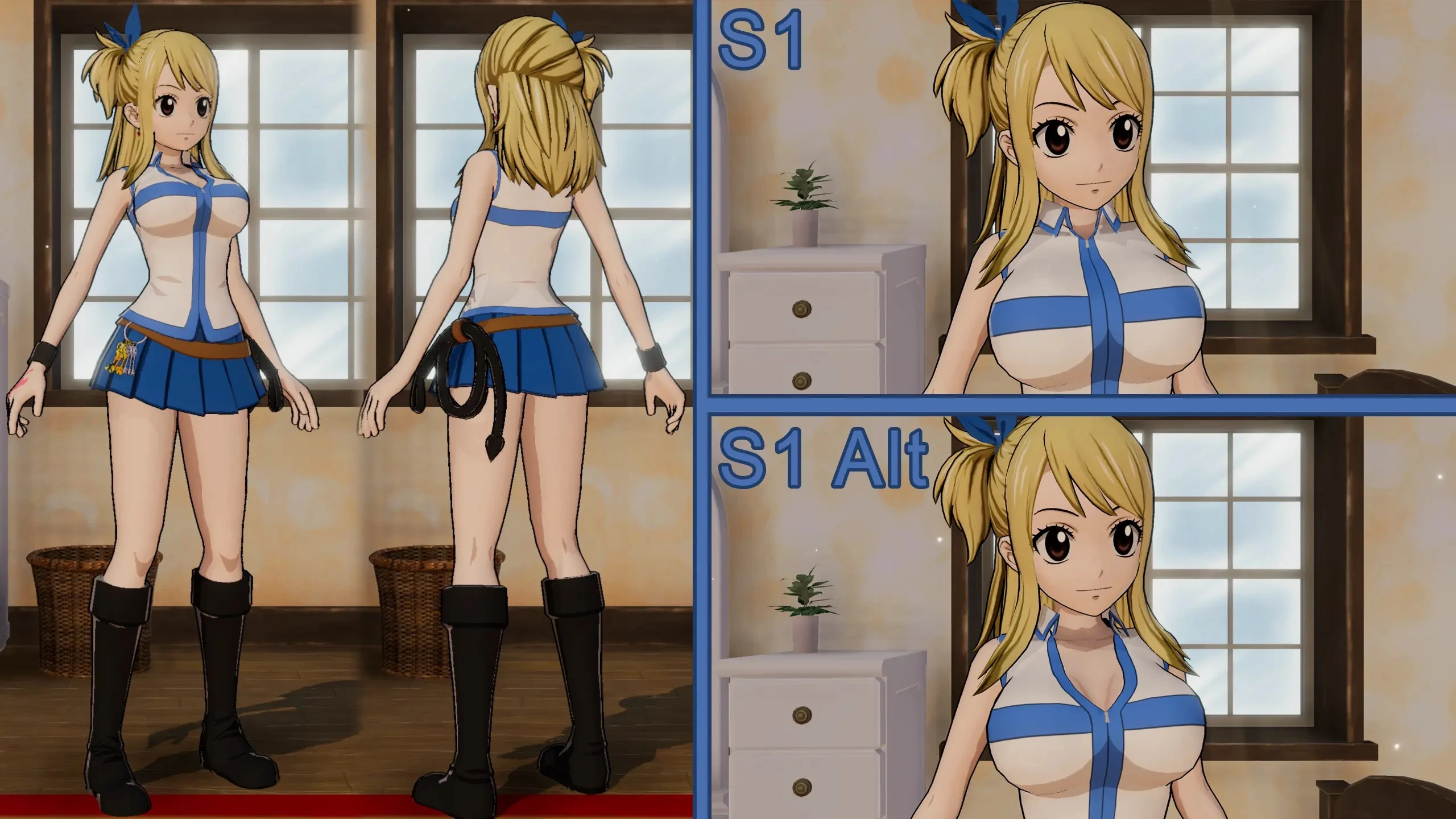 Fairy Tail "Наряд Люси из начала аниме"