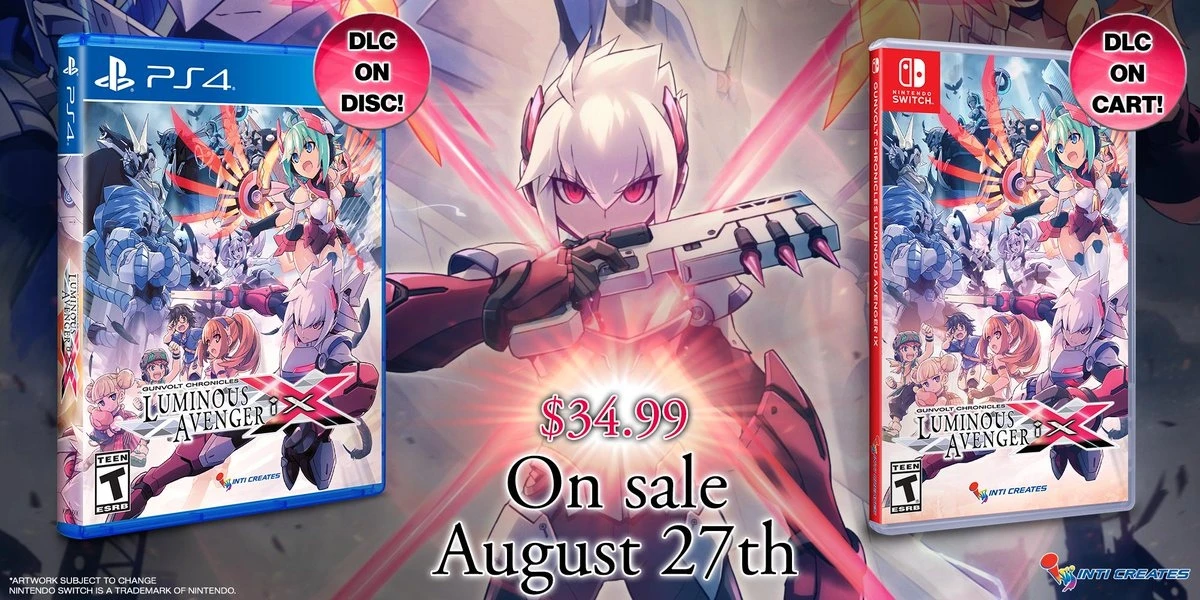 Игра Gunvolt Chronicles: Luminous Avenger iX получит физическое издание для консолей