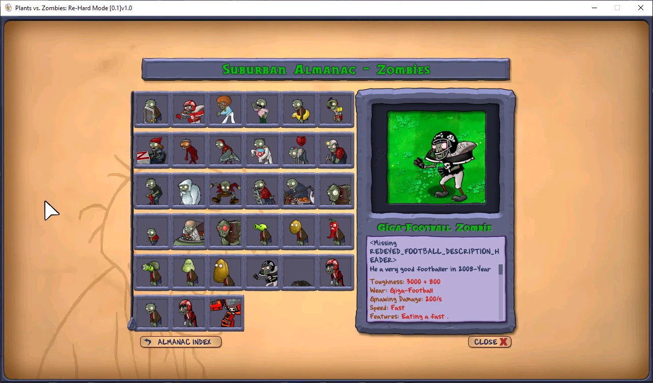 Plants vs. Zombies "Re-Hard Mod [0.1]"