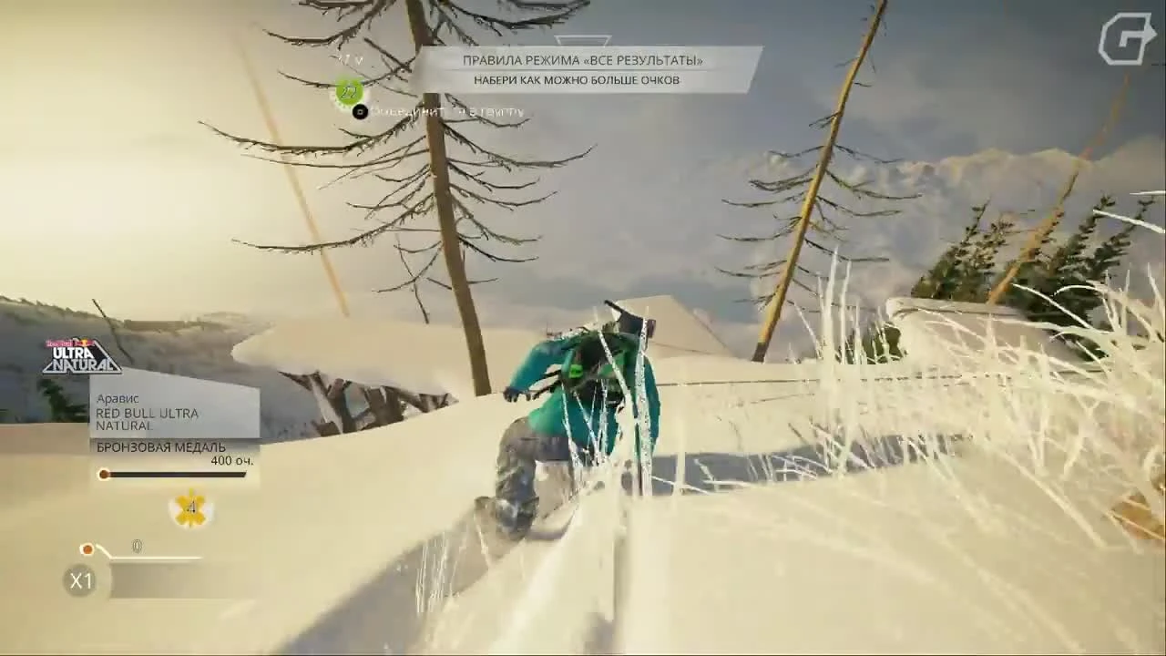 Самые экстремальные гонки в горах! (Steep)