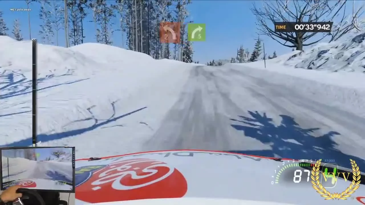 WRC 5 "Геймплей - Швеция"