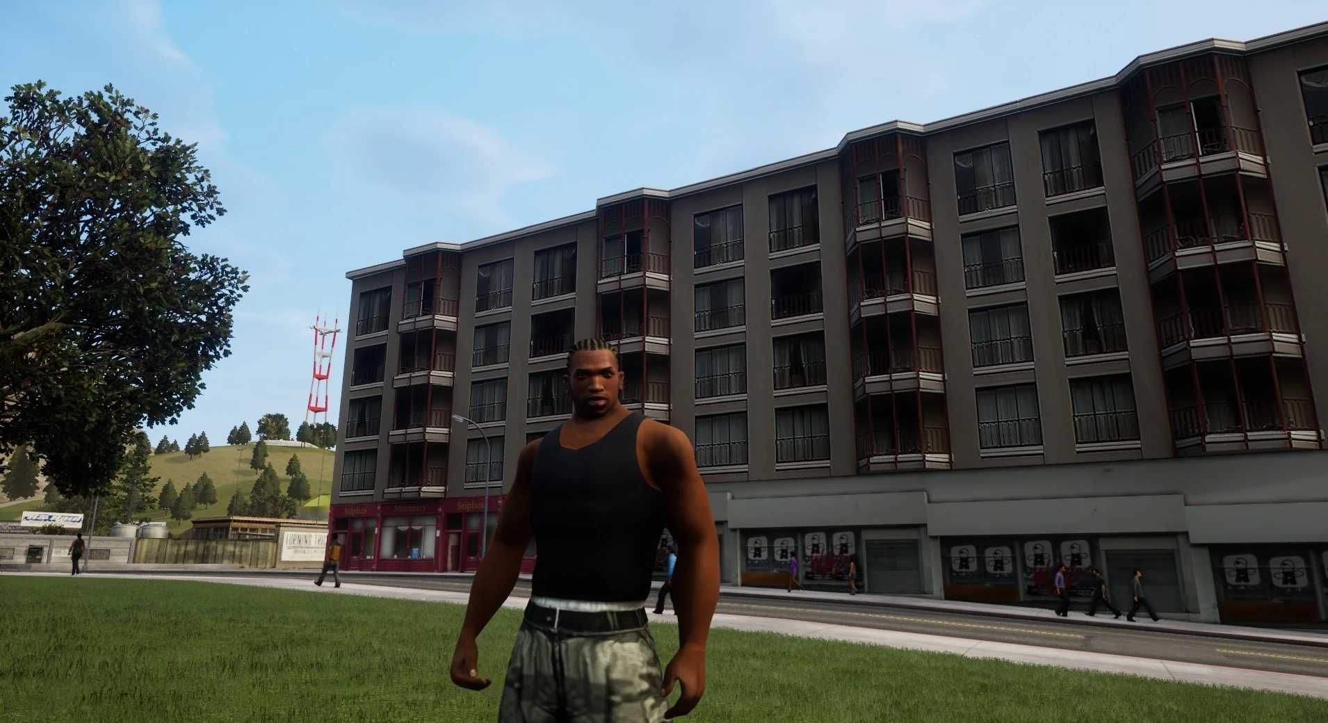 Grand Theft Auto: The Trilogy (San Andreas) "Свободная камера"
