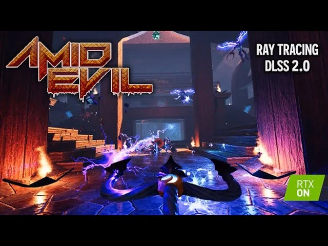 Демонстрация RTX в Amid Evil