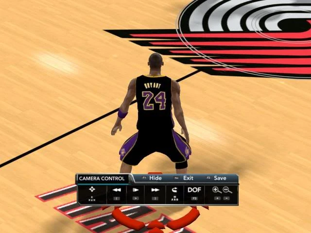 NBA 2K10 "Los Angeles Lakers Fictional alternate jersey"