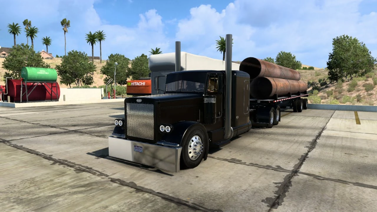 American Truck Simulator "Новый двигатель Cat 3406B со своими звуками" [v2.0]