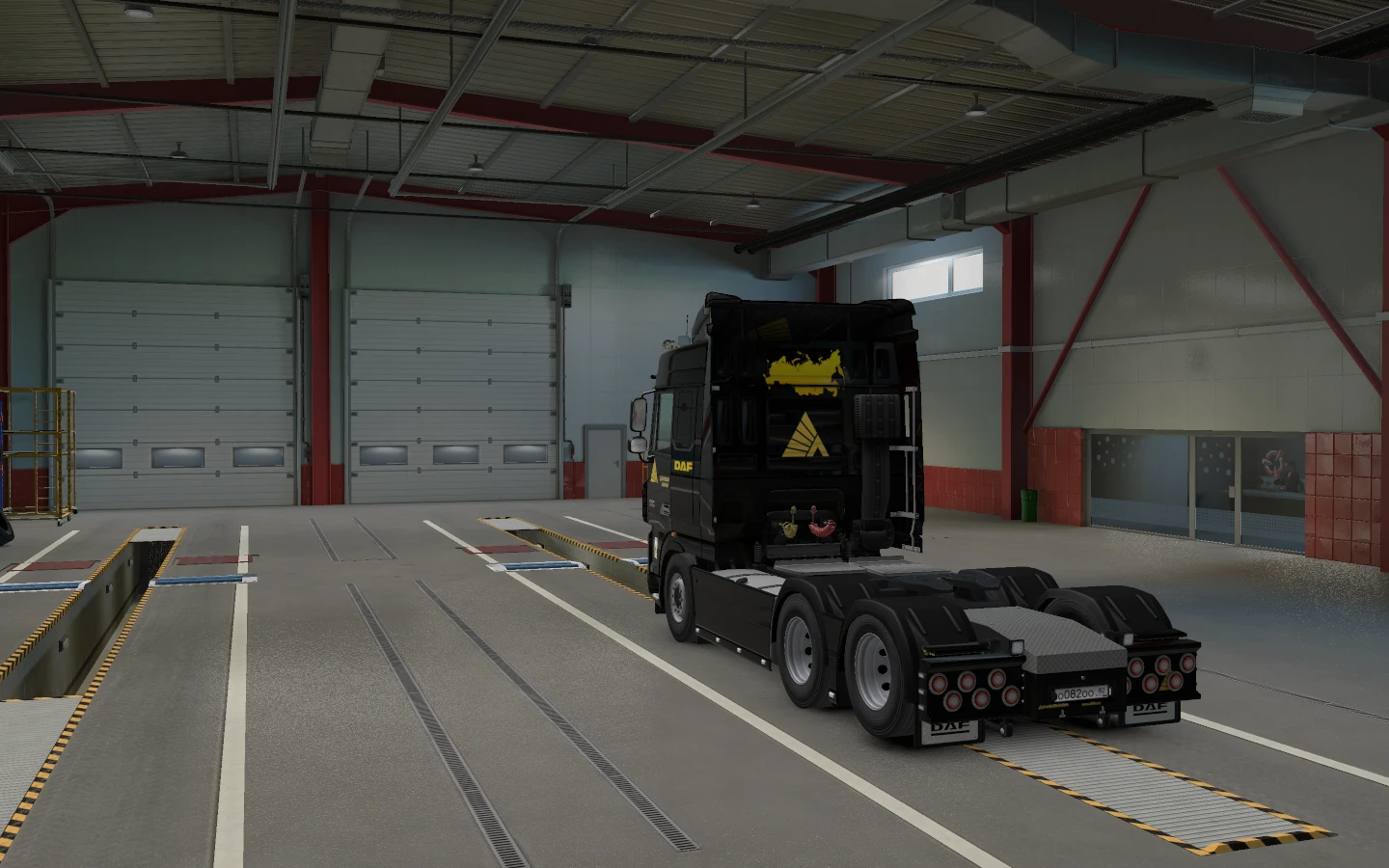 Euro Truck Simulator 2 "daf xf105 Деловые линии"