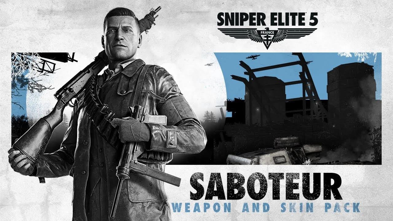 Для Sniper Elite 5 вышел набор Saboteur Pack с новым оружием и скинами