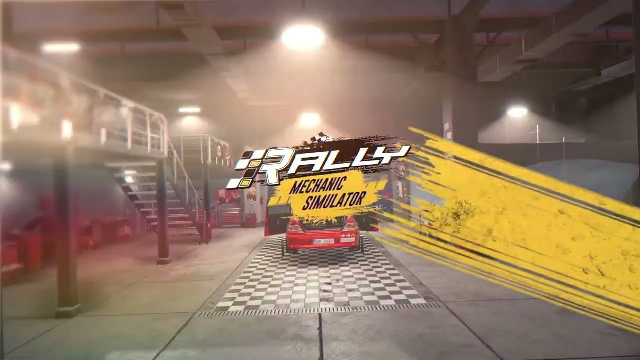 Вышла игра про работу раллийного механика - Rally Mechanic Simulator